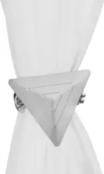 Dekospange Nickel in Silber