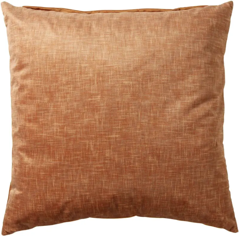 Zierkissen Velvet in Rostfarben ca. 60x60cm