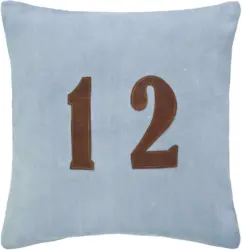 Zierkissen Twelve in Blau ca. 50x50cm