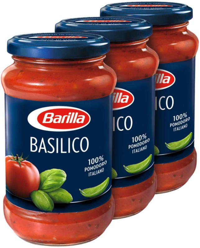 Barilla Sauce Basilico 3 x 400 g -