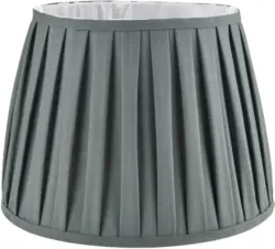 Leuchtenschirm Plise in Grau Ø ca. 35cm