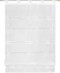 Bändchenrollo Louis in Weiß ca. 80x140cm