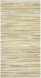 Handwebteppich Verona 1 in Beige ca. 60x120cm