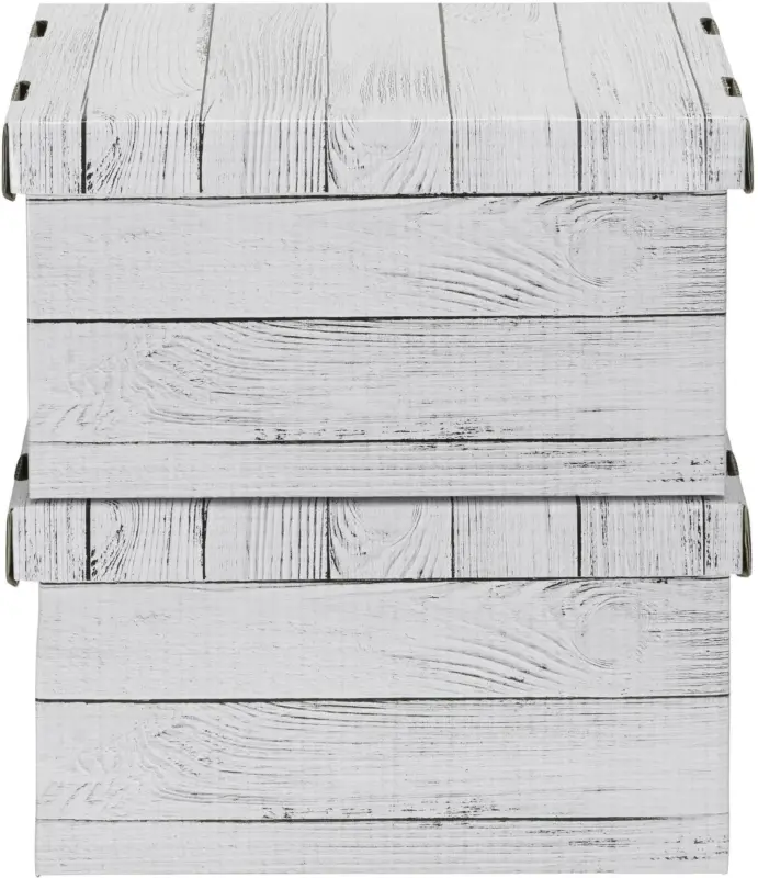 Box mit Deckel Jimmy in Naturfarben