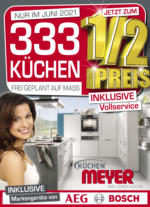 Küchen Meyer GmbH 333 Küchen zum halben Preis - bis 26.06.2021