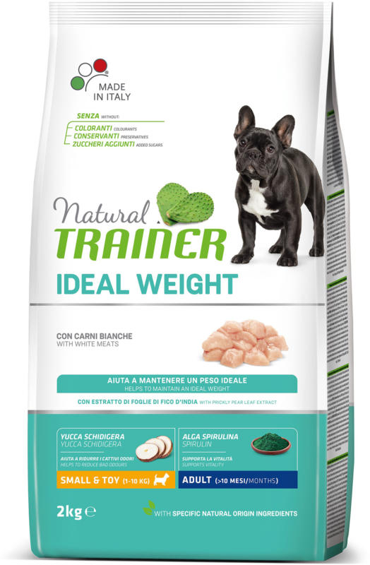 Trainer Hundefutter Ideal Weight Small & Toy White Meat 2kg