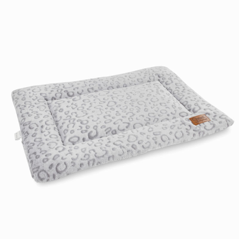 Freezack Tapis pour chiens Flannel Mat gris L