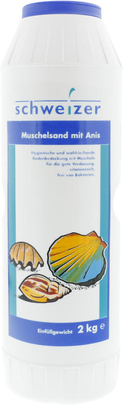 schweizer Muschelsand mit Anis 4kg