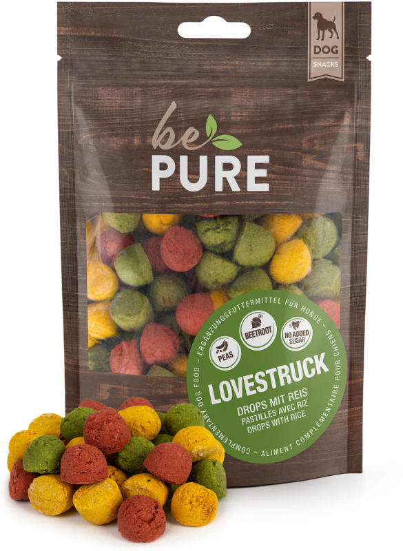 bePure Hundeleckerli Lovestruck 500g