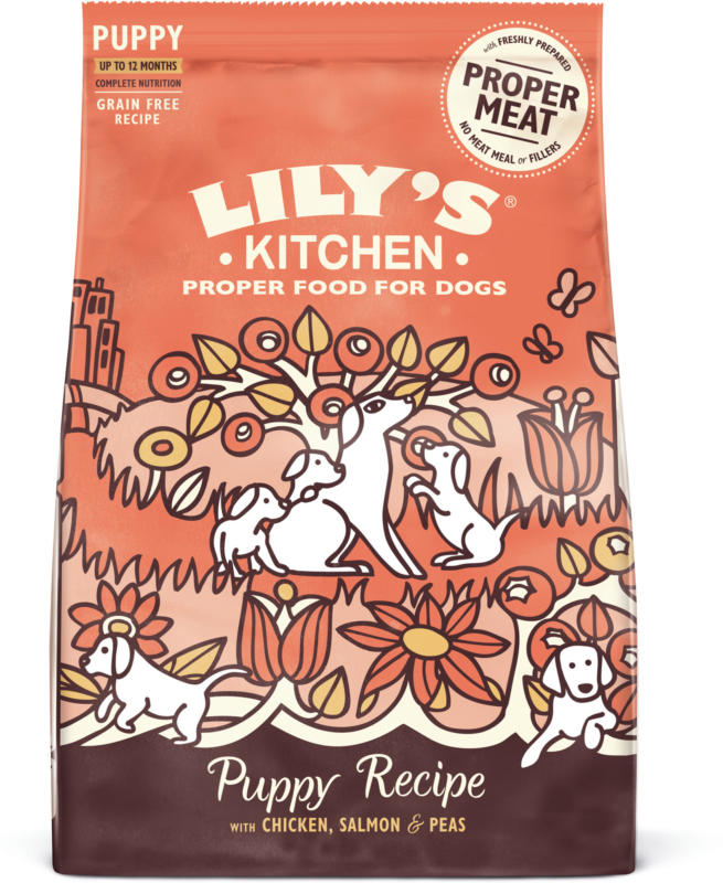 Lily's Kitchen Trockenfutter für Welpen Huhn & Lachs 7kg