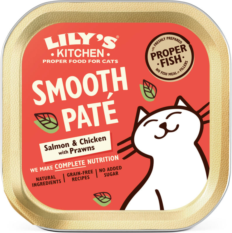 Lily's Kitchen Nourriture humide pour chats Catch of the Day Saumon 19x85g