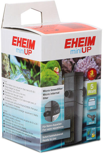 EHEIM miniUP Filtre intérieur pour aquariums 25 à 30l