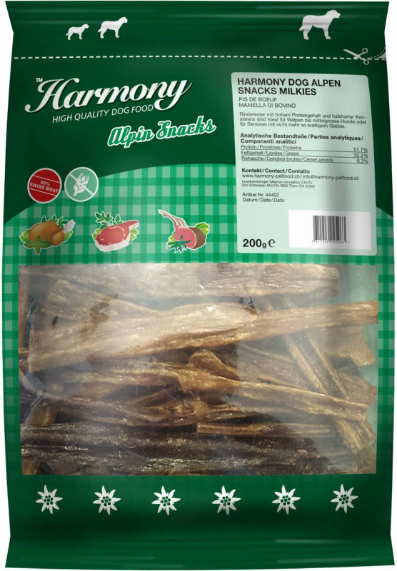 Harmony Dog Alpin Snacks Plaisir bovin 200g