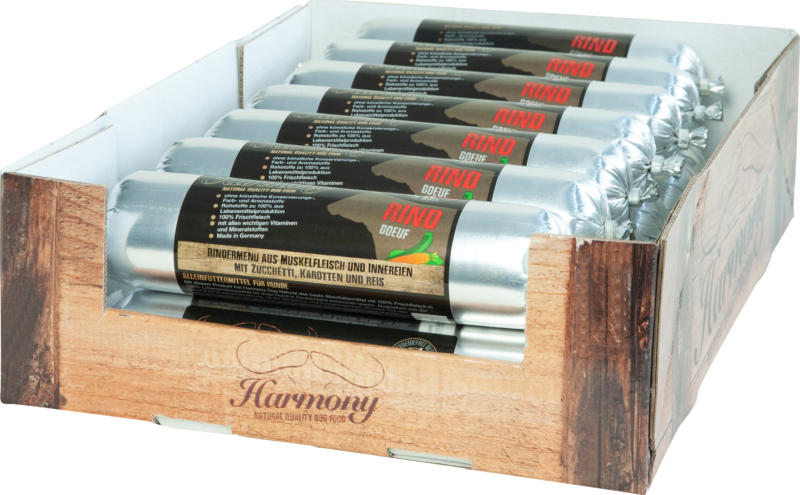 Harmony Dog Wurst Rindermenü 14x400g