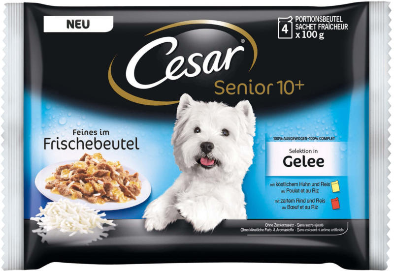 Cesar Selection Senior 13x4x100g