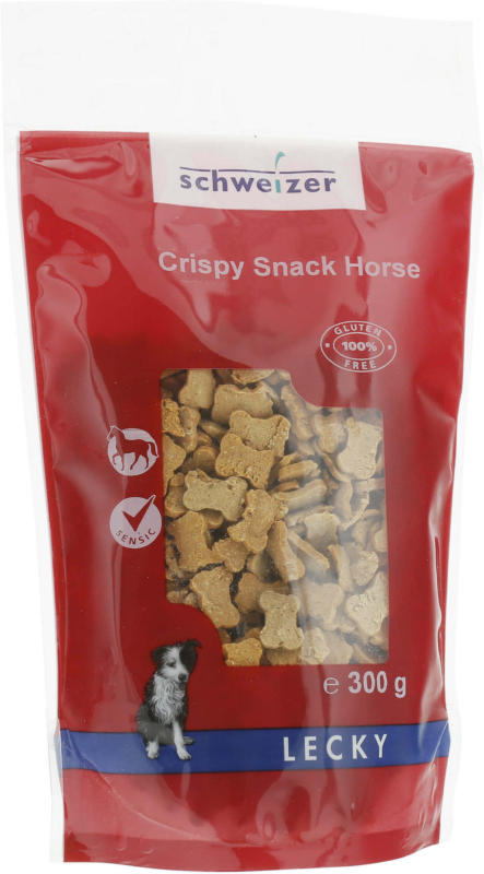 Lecky Crispy Snack Horse 300g