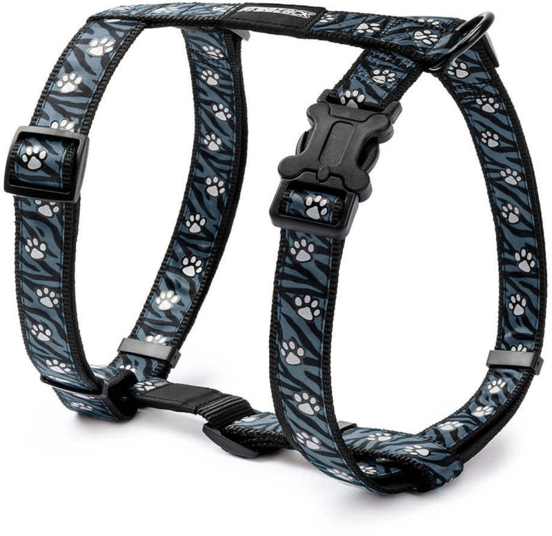 Freezack Alba grey paw harnais réfléchissant 23-37cm