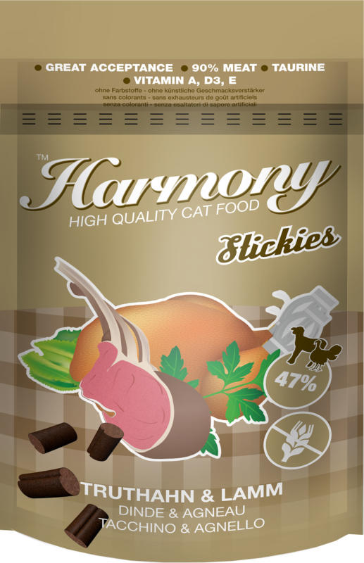 Harmony Cat Stickies Truthahn & Lamm 35g