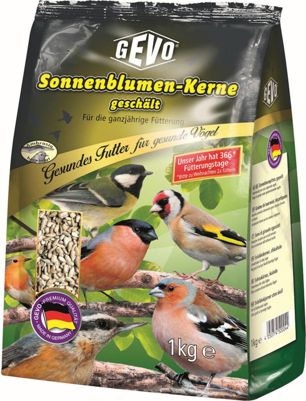 GEVO Graines de tournesol pelées 1kg