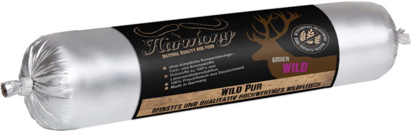 Harmony Dog Natural Wurst Wild Pur 400g