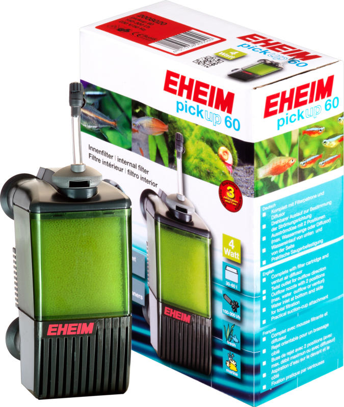 EHEIM Innenfilter pickup 60 für Aquarien bis ca. 30-60l