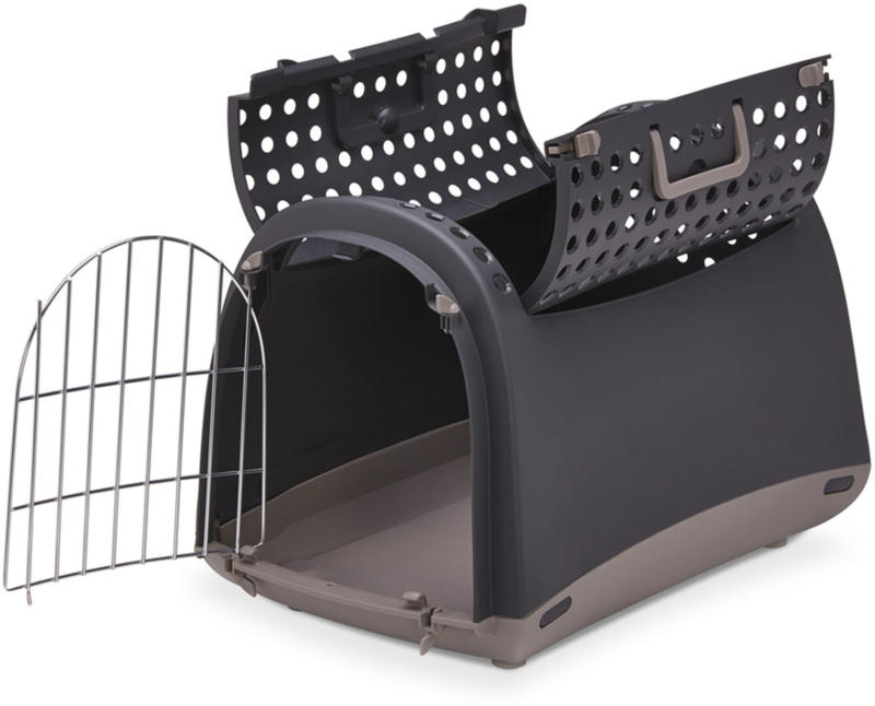 Linus Cabrio Transportbox anthrazit