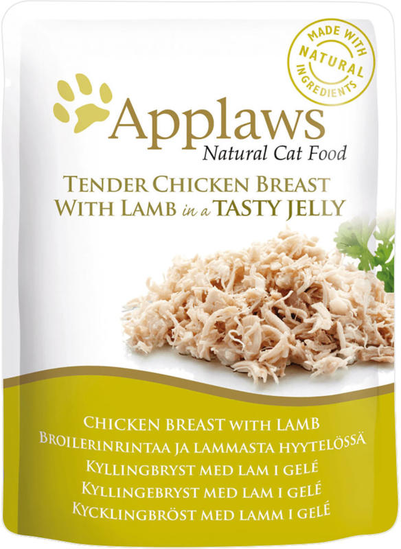 Applaws Pouch Chicken & Lamb in Jelly 70g