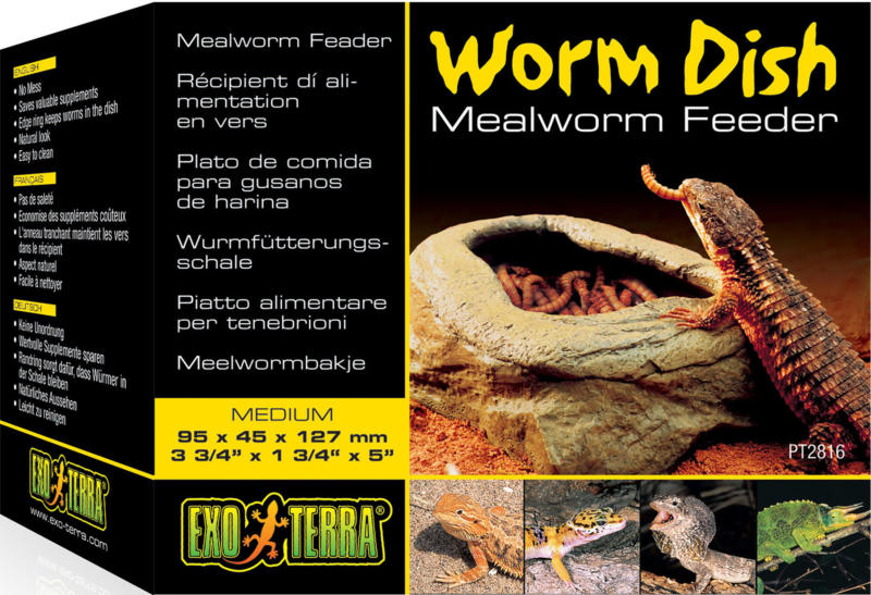 Exo Terra Worm Dish Wurmfütterungsschale