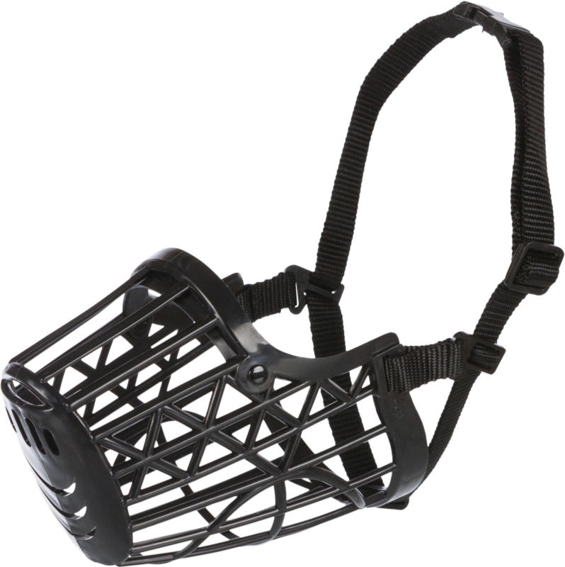 Muselière Taille M grand noire