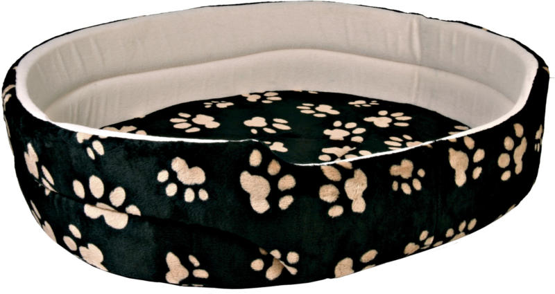 Bett Charly 43x38cm schwarz/beige