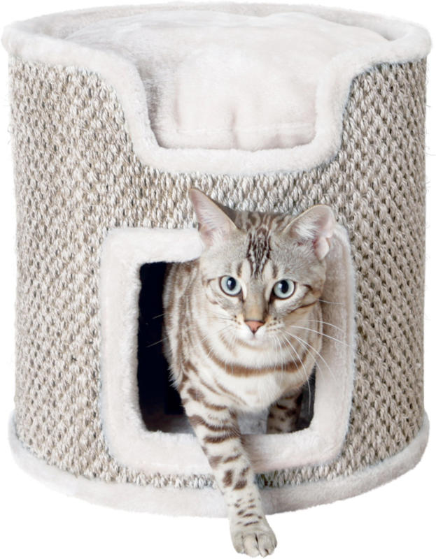 Cat Tower Ria lichtgrau/natur