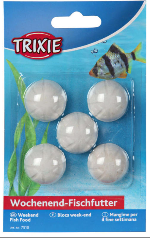 Nourriture pour poissons weekend 3 jours