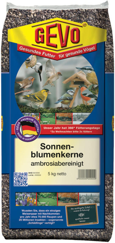 GEVO Sonnenblumenkerne gestreift 5kg