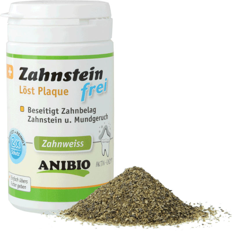 Anibio Zahnstein frei für Hunde & Katzen 60g