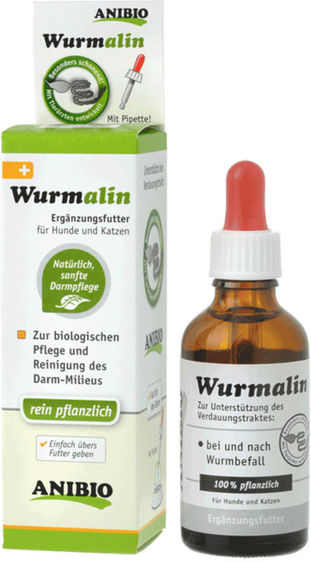 Anibio Wurmalin pour chiens & chats 50ml
