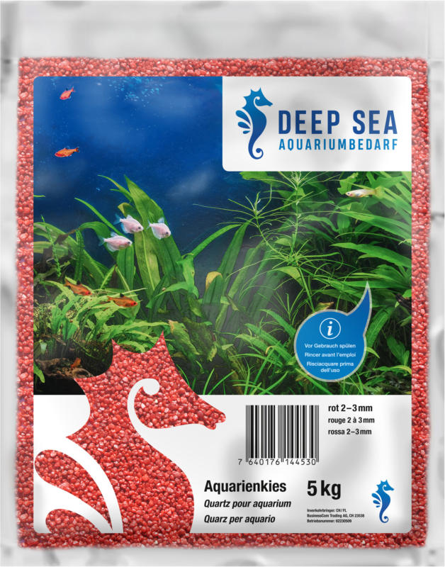 Deep Sea Aquariumkies rot, 5kg