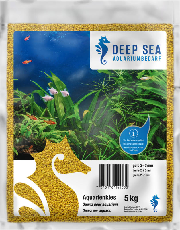 Deep Sea Aquariumkies gelb, 5kg