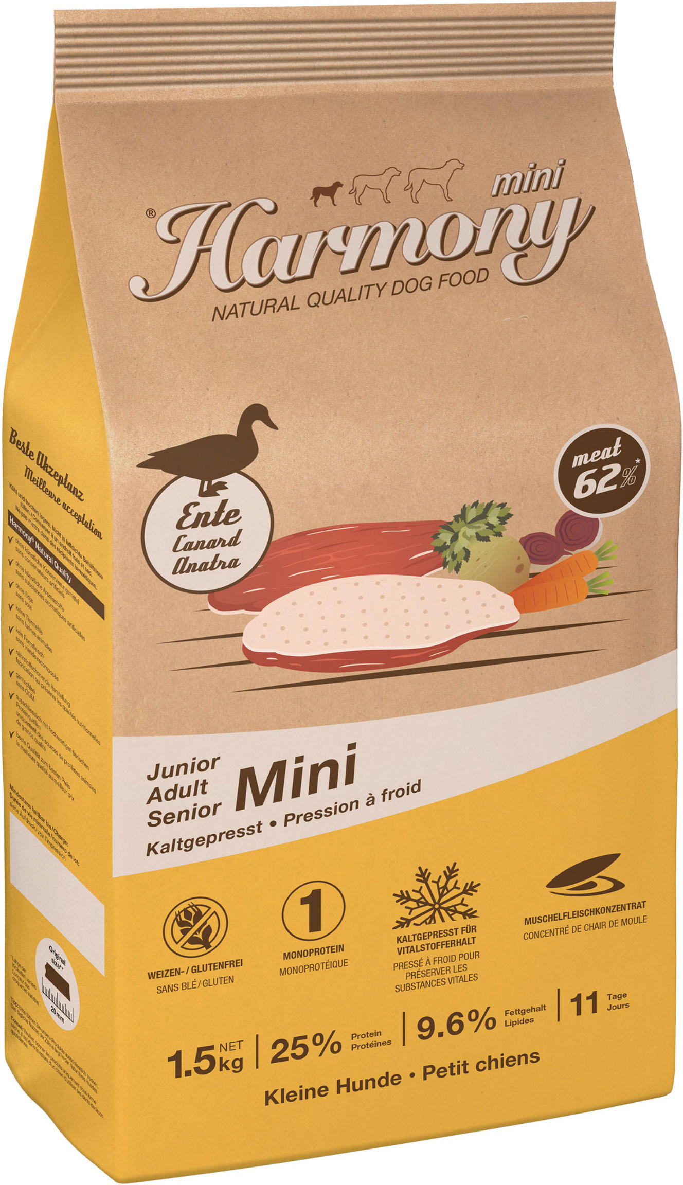 Jep Gesandtschaft Regelmäßigkeit harmony hundefutter kaltgepresst