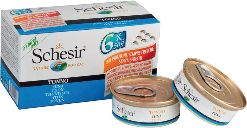 Schesir Thon 8x6x50g Multipack