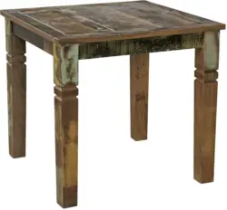 Esstisch 'Kalkutta' , ca. 80x80 cm, aus Mango