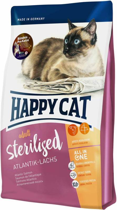 Happy Cat Sterilised saumon atlantique 300g