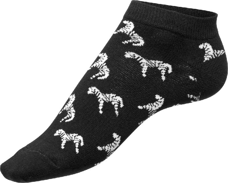 Fascino Sneaker mit Zebra-Muster, Gr. 39-42, schwarz, weiß