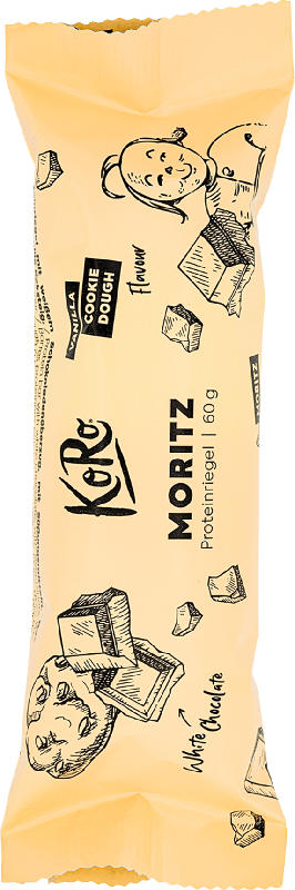 KoRo Proteinriegel Moritz, Vanilla & Cookie Dough