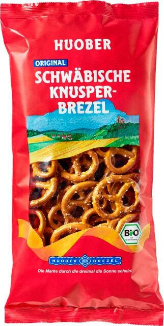Huober original schwäbische Bio Knusper-Brezel