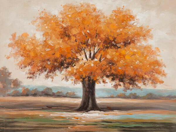 Bild Baum Orange