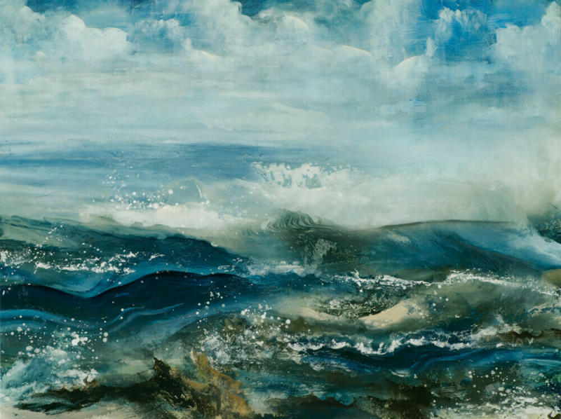 Bild Sturm, Blau