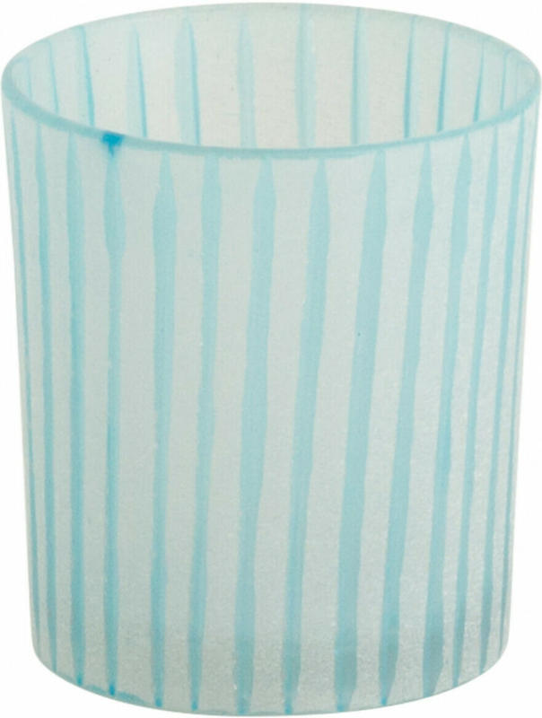 Windlicht Cartado Blau