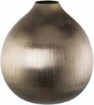 Schubiger Möbel Vase Aluminium Anthrazit H: 28 cm
