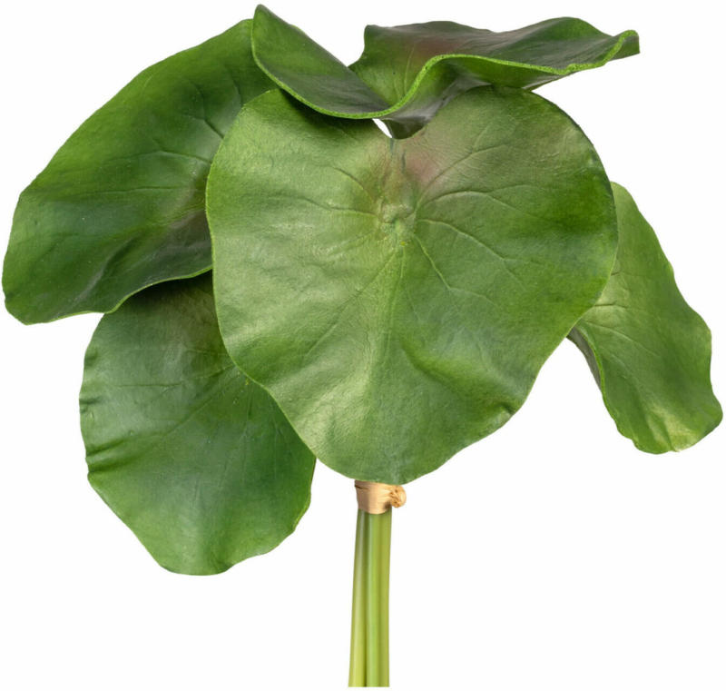Kunstblume Seerosenblätter H: 27 cm