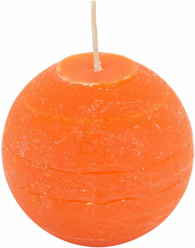 Kerze Kugel Feuer 8 cm